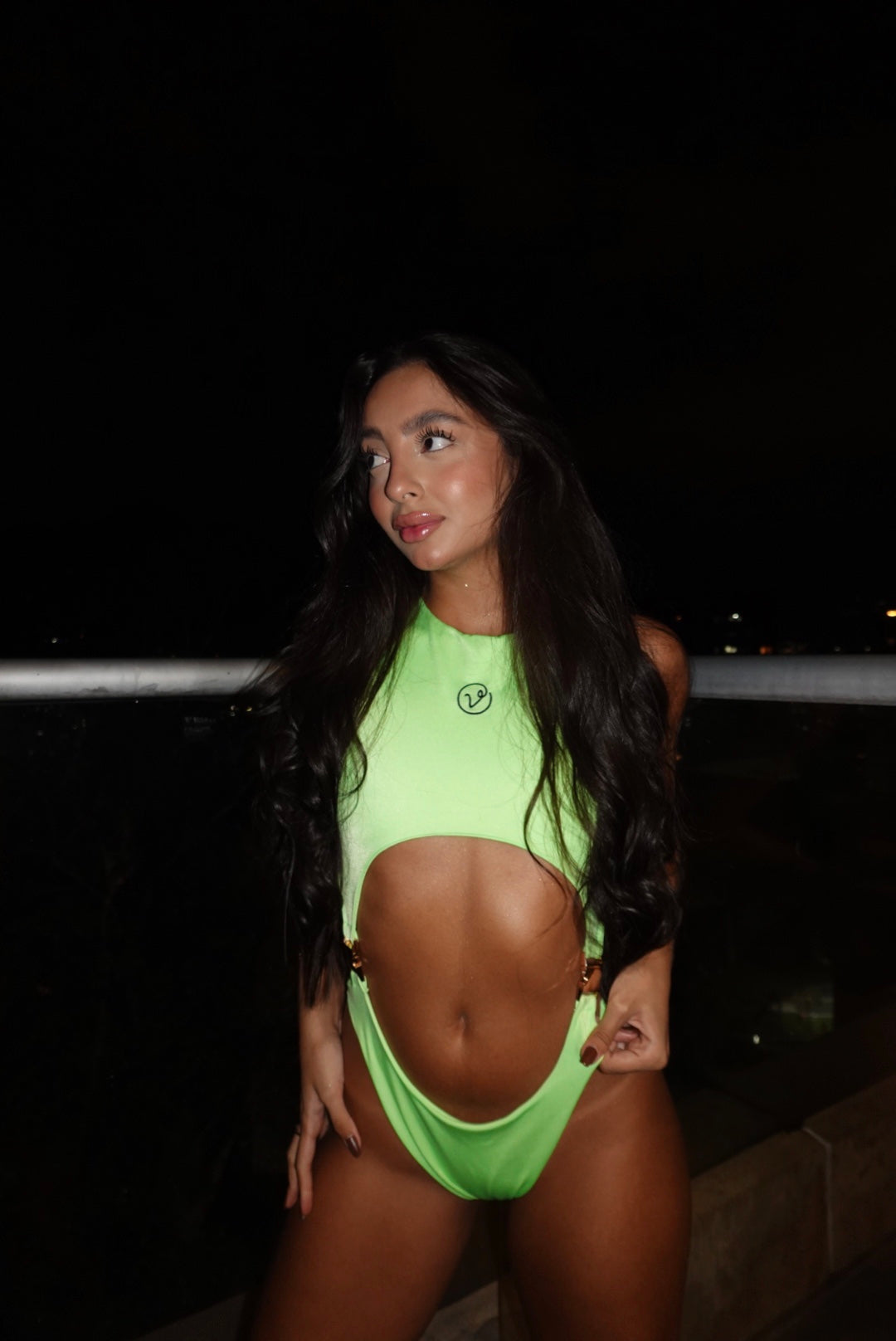 Trikini Clip Verde Neón